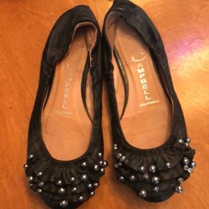 Jeffrey Campbell black flats